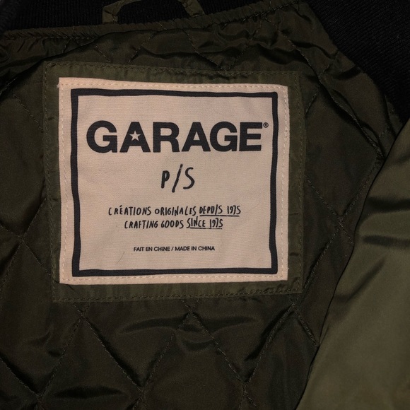 Army green bomber - Picture 2 of 3